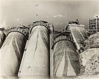 (BUREAU OF RECLAMATION) A selection of 39 photographs documenting water and power systems in the West, including the construction of th